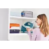 Tefal Express Easy SV6131E0 estação de engomar a vapor, 5,8 bar, 120 g/min, jato de vapor de 350 g/min, 1,7 l, desligamento automático, branco/turquesa