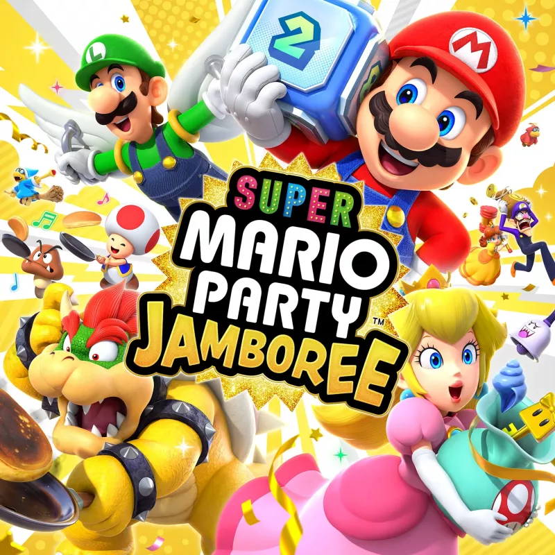 Nintendo Super Mario Party Jamboree, Nintendo Switch, modo multijogador, E (Todos), suporte físico