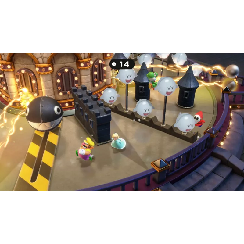 Nintendo Super Mario Party Jamboree, Nintendo Switch, modo multijogador, E (Todos), suporte físico