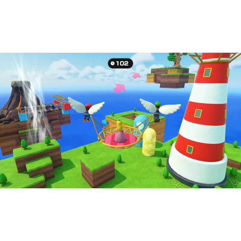 Nintendo Super Mario Party Jamboree, Nintendo Switch, modo multijogador, E (Todos), suporte físico