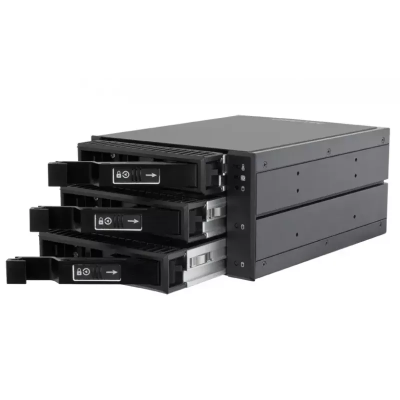 Chieftec CBP-2131SAS gaveta para unidade painel de suporte preto