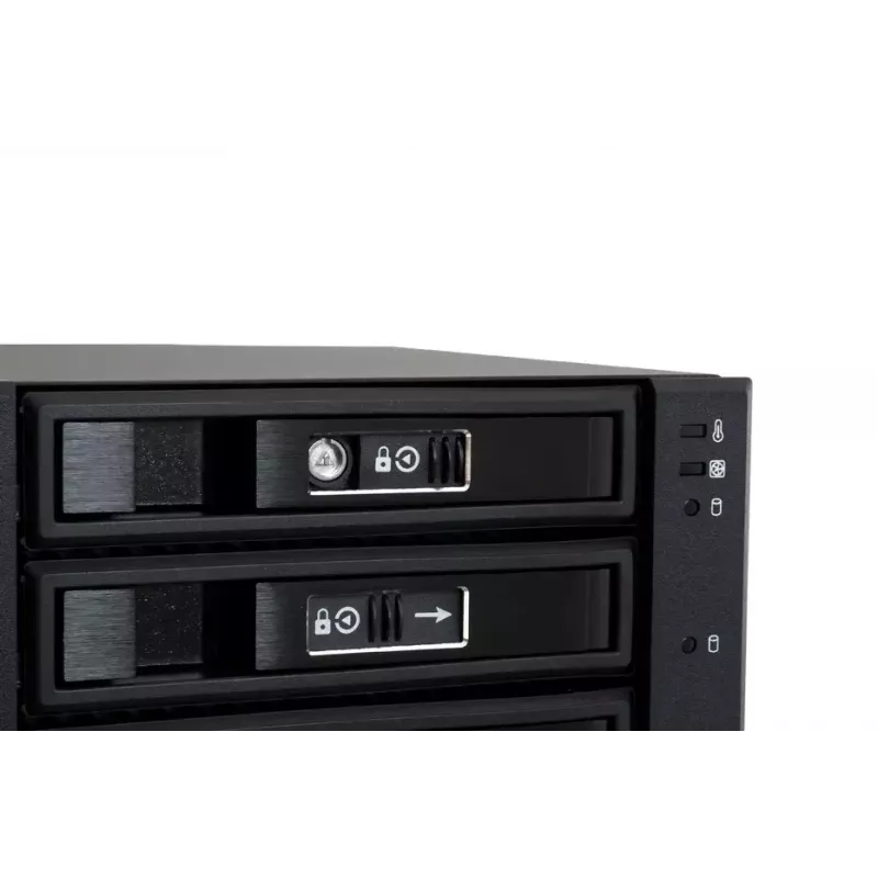 Chieftec CBP-2131SAS gaveta para unidade painel de suporte preto