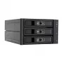 Chieftec CBP-2131SAS gaveta para unidade painel de suporte preto