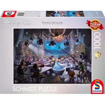 Schmidt Spiele Disney 100th Celebration Puzzle 1000 peças Cartoons