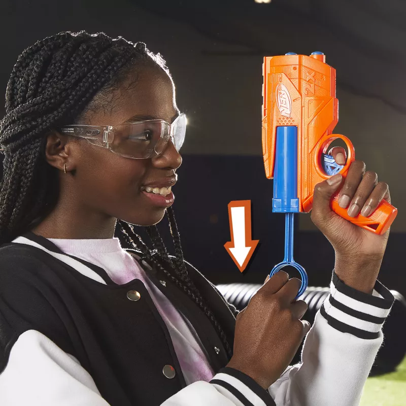 Nerf N Series Ward, pistola de brincar, 8 anos, 99 anos, 174 g