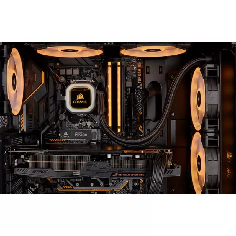 Memória CORSAIR 16GB DDR4 3200MHz 2x8GB C16 - Preto (embalagem aberta)