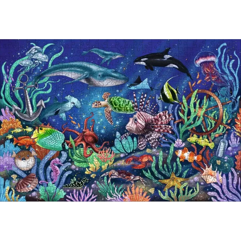 Ravensburger 17515 Puzzle 500 peças Animais Debaixo do mar