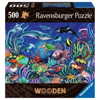 Ravensburger 17515 Puzzle 500 peças Animais Debaixo do mar