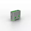 Lindy Bloqueador de porta USB (sem chave) – Embalagem de 10, Código de cor: Verde