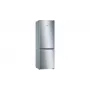 Bosch Serie 2 KGN33NLEB Combinado frigorífico-congelador Independente 282 L Aço inoxidável