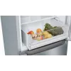 Bosch Serie 2 KGN33NLEB frigorífico combinado, de livre instalação, 279 l, No Frost, E, aço inoxidável