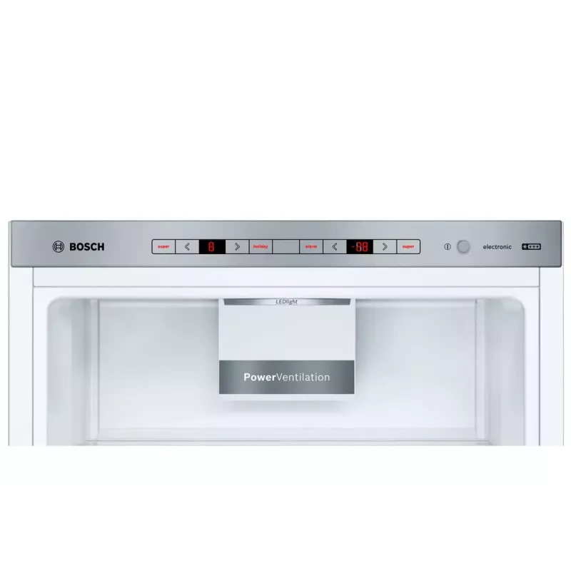 Combinado frigorífico-congelador Bosch Serie 6 KGE36AICA de instalação livre 308 l aço inoxidável