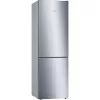 Combinado frigorífico-congelador Bosch Serie 6 KGE36AICA de instalação livre 308 l aço inoxidável