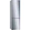 Combinado frigorífico-congelador Bosch Serie 6 KGE39ALCA de instalação livre 343 l aço inoxidável
