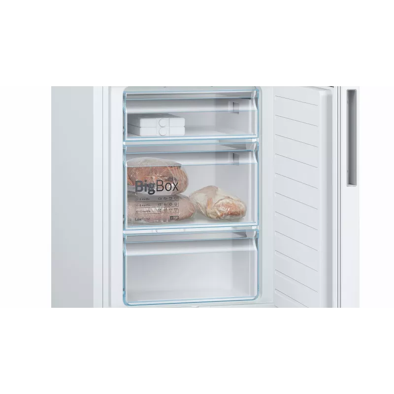 Combinado frigorífico-congelador Bosch Serie 6 KGE36AWCA de instalação livre 308 l branco