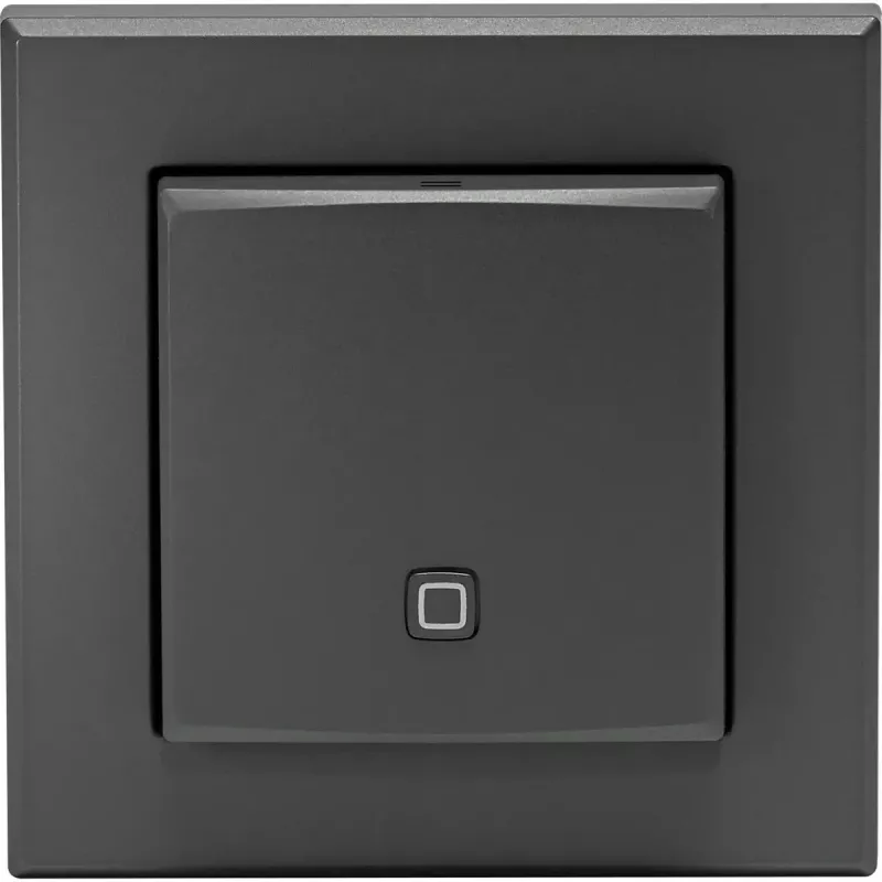 Sensor de temperatura e humidade interior HomeMatic HmIP‑STH‑A antracite, sensor smart home sem fios