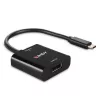 Conversor Lindy USB Type-C para DisplayPort 4K144, USB Type-C, saída DisplayPort, 3840 x 2160 píxeis