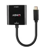 Conversor Lindy USB Type-C para DisplayPort 4K144, USB Type-C, saída DisplayPort, 3840 x 2160 píxeis