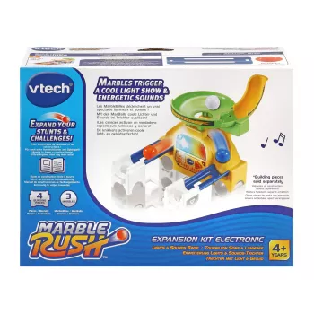 VTech Marble Rush - conjunto de expansão eletrónico - funil, 4 anos, som, AA, plástico, multicolor