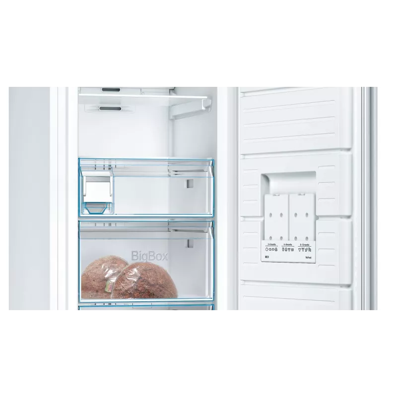 Congelador Bosch Serie 6 GSN51DWDP congelador vertical de instalação livre 290 l branco