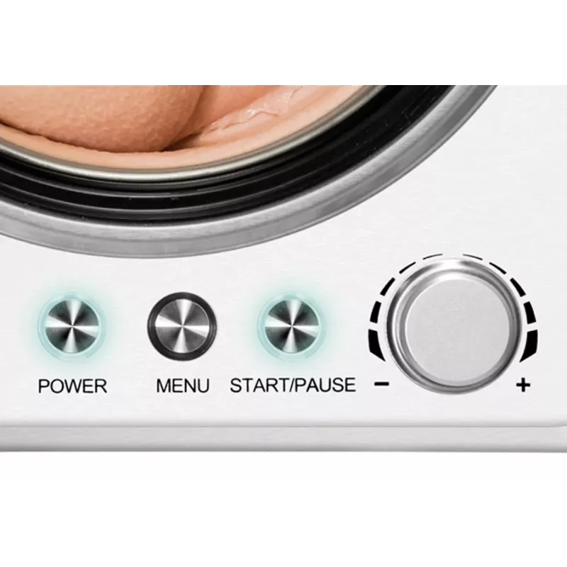 Máquina de gelo Unold 48872 máquina de gelo com compressor 2 l 180 W aço inoxidável