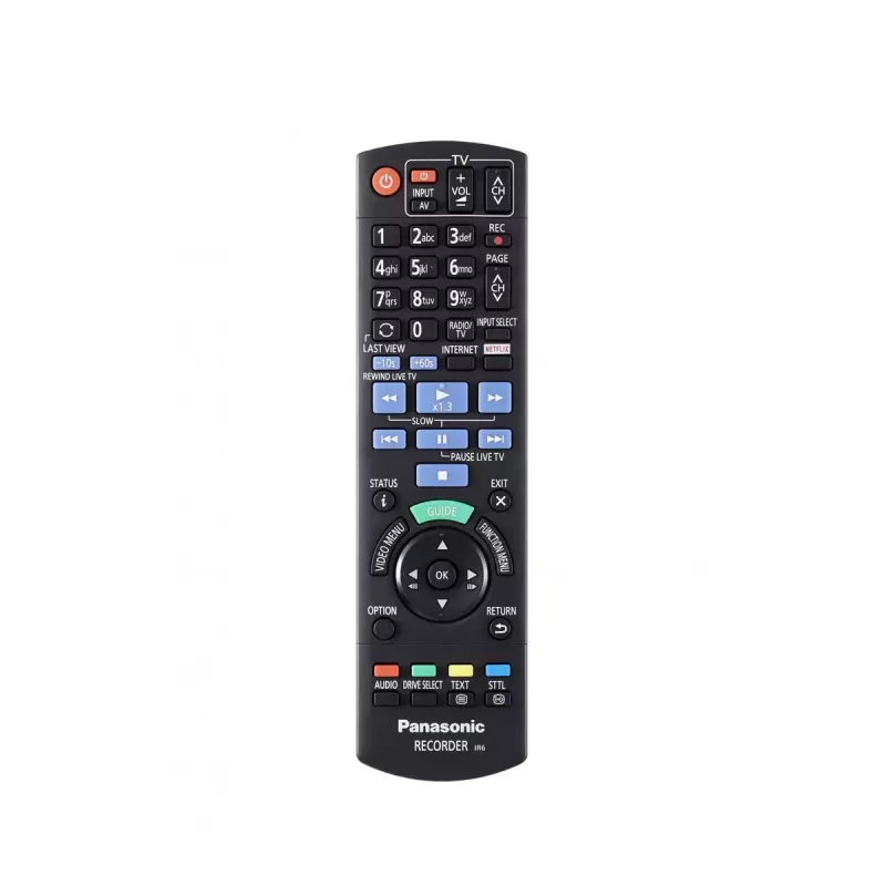 Panasonic DMR-BST765AG gravador Blu-ray 3D com disco rígido de 500 GB, prateado/preto