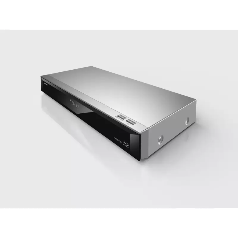 Panasonic DMR-BST765AG gravador Blu-ray 3D com disco rígido de 500 GB, prateado/preto