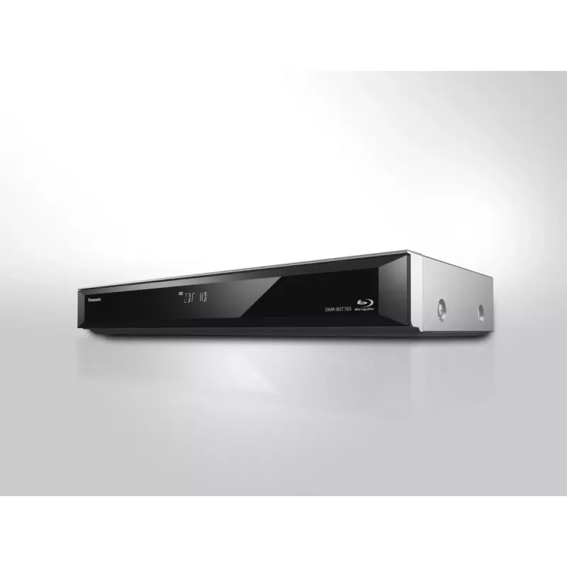Panasonic DMR-BST765AG gravador Blu-ray 3D com disco rígido de 500 GB, prateado/preto