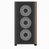 PC Mini Tower Aerocool D301A preto madeira fonte de alimentação ATX