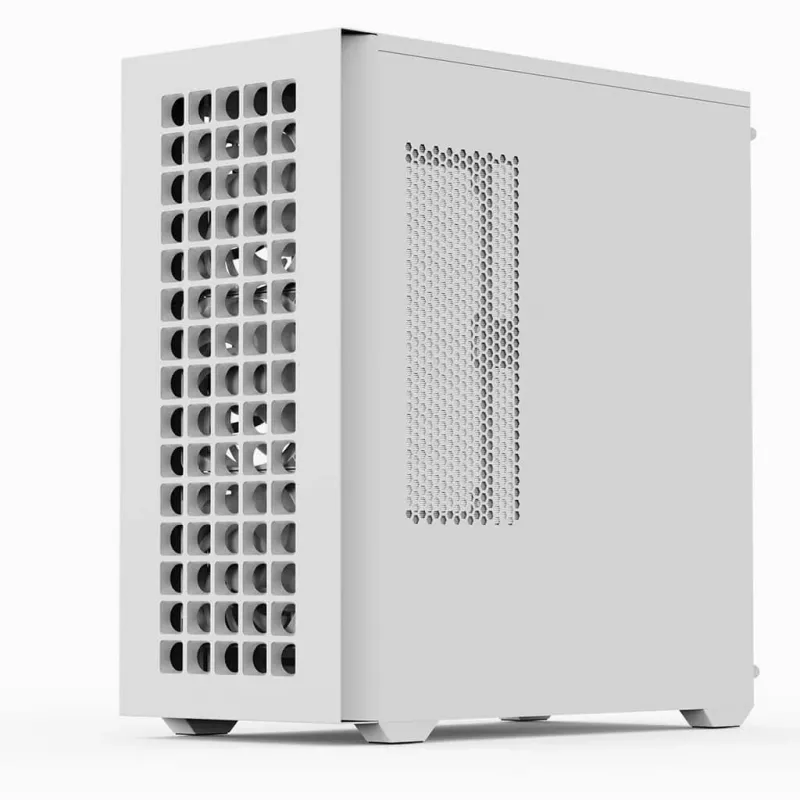 Aerocool D502A Midi Tower branco