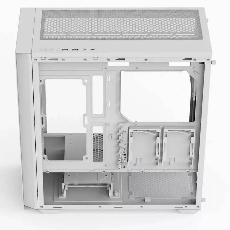 Aerocool D502A Midi Tower branco