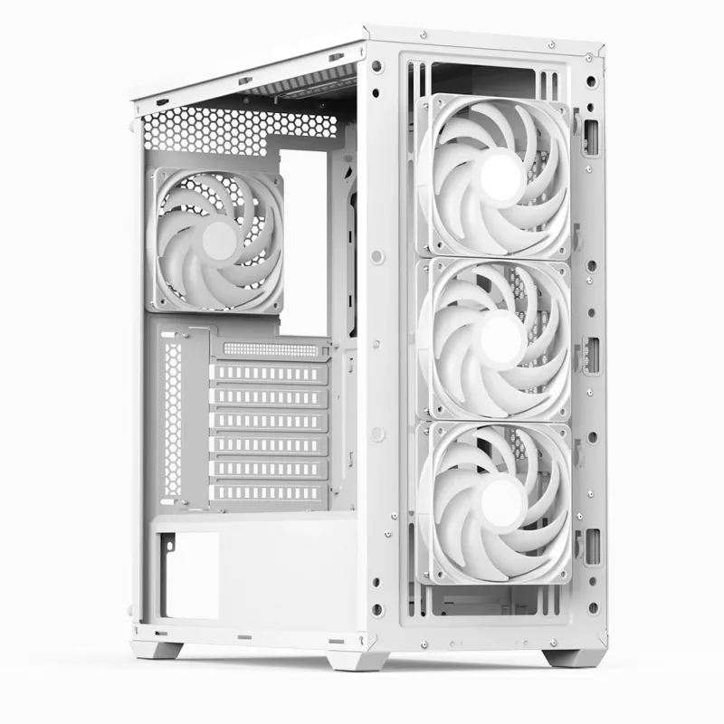 Aerocool D502A Midi Tower branco
