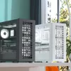 Aerocool D502A Midi Tower branco