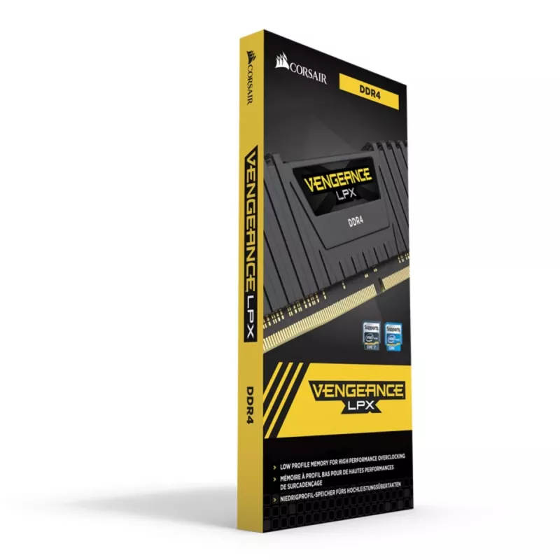 CORSAIR memória RAM 8GB DDR4 3000MHz C16 Lpx preto