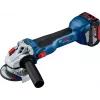 Kit combinado com bateria GSB 18V-45 + GWS 18V-10 + GBH 18V-22, Martelo perfurador