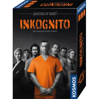 Kosmos Masters of Crime - Inkognito 150 min Jogo de tabuleiro Detetive