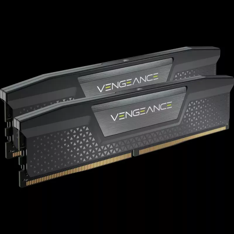 Memória CORSAIR 64 GB – DDR5 (2x32 GB) DRAM 6600 MT/s CL32 Kit de memória – preta Vengeance