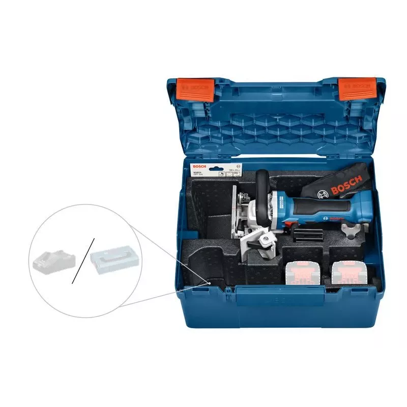 Bosch GFF 18V-22 Professional tupia de lamelos a bateria, sem bateria