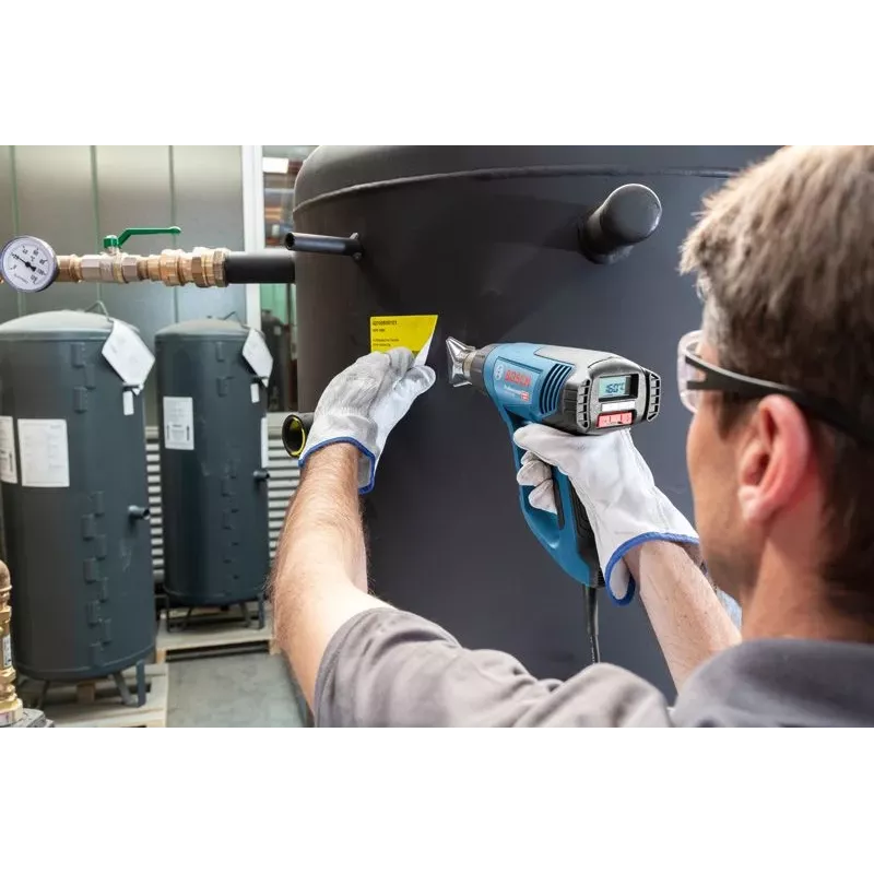 Bosch GHG 23-66 Professional Pistola de ar quente 500 l/min 650 °C 2300 W Azul
