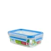 EMSA 508538 Recipiente retangular Caixa Transparente 8 unid.