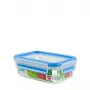 EMSA 508538 Recipiente retangular Caixa Transparente 8 unid.