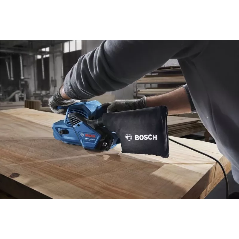 Bosch GBS 750 Professional Lixadeira de cinta Preto, Azul 850 W