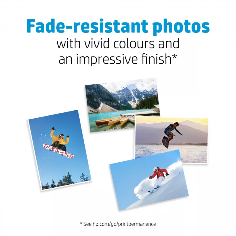 HP Papel fotográfico Everyday, brilhante, 200 g/m², 10 x 15 cm (101 x 152 mm), 100 folhas