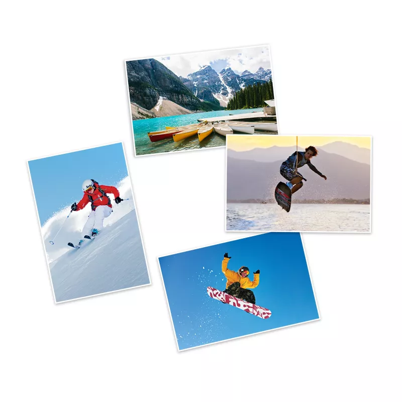 HP Papel fotográfico Everyday, brilhante, 200 g/m², 10 x 15 cm (101 x 152 mm), 100 folhas