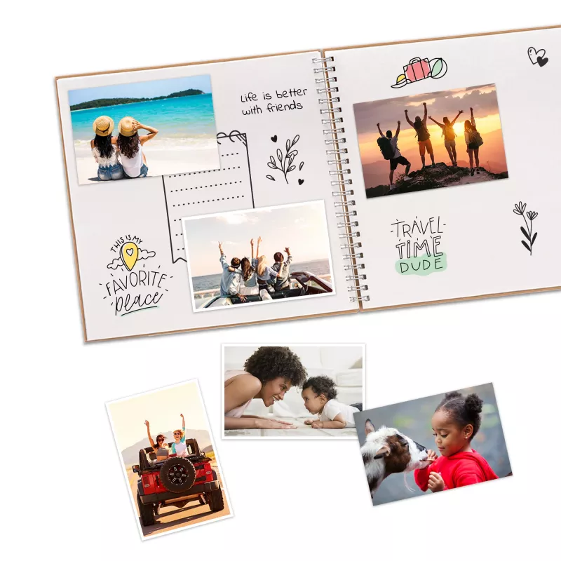 HP Papel fotográfico Everyday, brilhante, 200 g/m², 10 x 15 cm (101 x 152 mm), 100 folhas