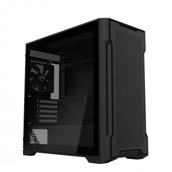 GIGABYTE C102 GLASS Torre Midi Preta