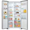 Hisense RS677N4ACC Frigorífico side-by-side de instalação livre 519 L Aço inoxidável