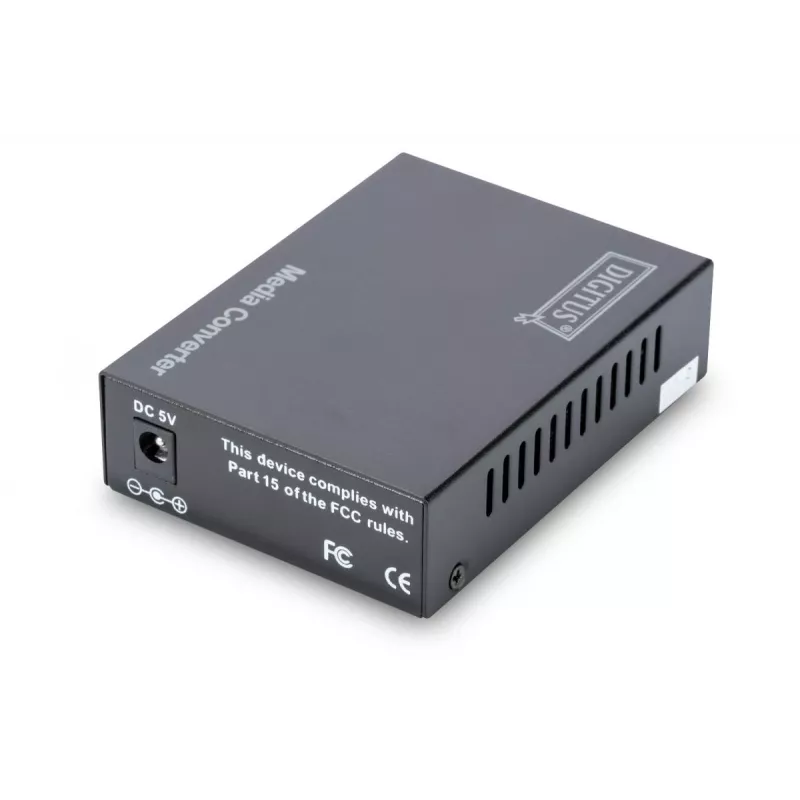 DIGITUS Professional Conversor de media Gigabit, RJ45 / SC (DN-82121-1)