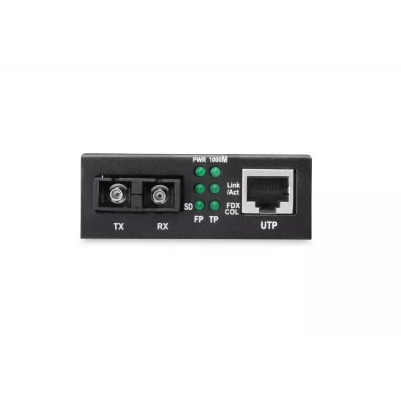 DIGITUS Professional Conversor de media Gigabit, RJ45 / SC (DN-82121-1)