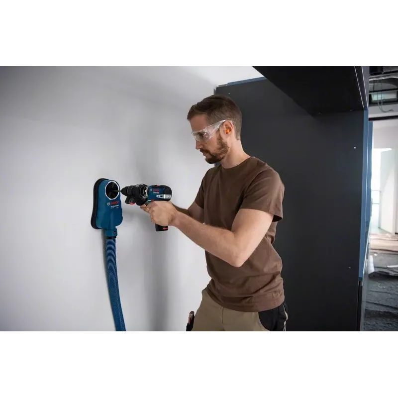 Bosch GFA 12-H Professional 1600A024LN FlexiClick adaptador de martelo perfurador, SDS-plus, com batente de profundidade e punho adicional, para GSR 12V-15 FC / 12V-35 FC, preto